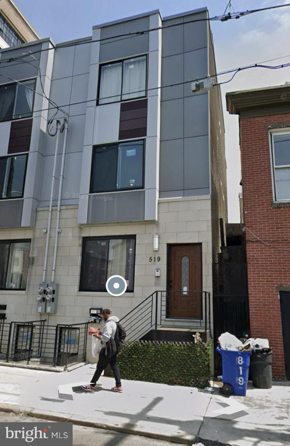 a front view of a house with yard