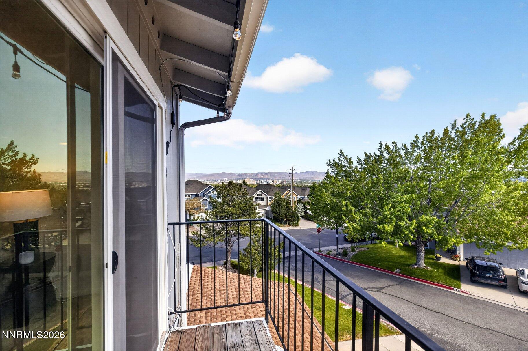 3415 Balboa Drive Reno, NV 89503 - Photo 17 of 61 a view of a balcony with an outdoor space