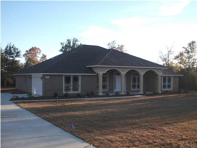 2946 Wallace Lake Road Pace, FL 32571 - Photo 3 of 22 Front of Home with Side-Entry Garage (SAMPLE PHOTO)