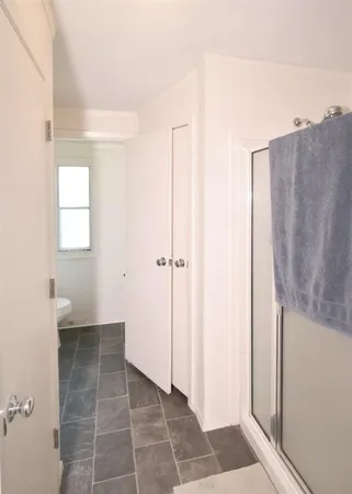 a view of a room with washer and dryer
