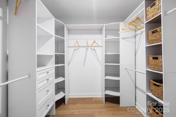 2707 Quailrush Road Charlotte, NC 28226 - Photo 20 of 29 a view of walk in closet with empty racks
