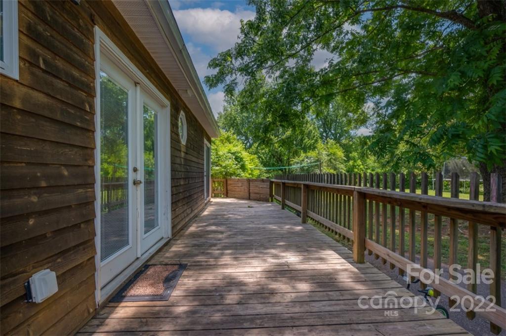 138 Robertson Creek Church Road Bostic, NC 28018 - Photo 20 of 31 a view of balcony with wooden floor