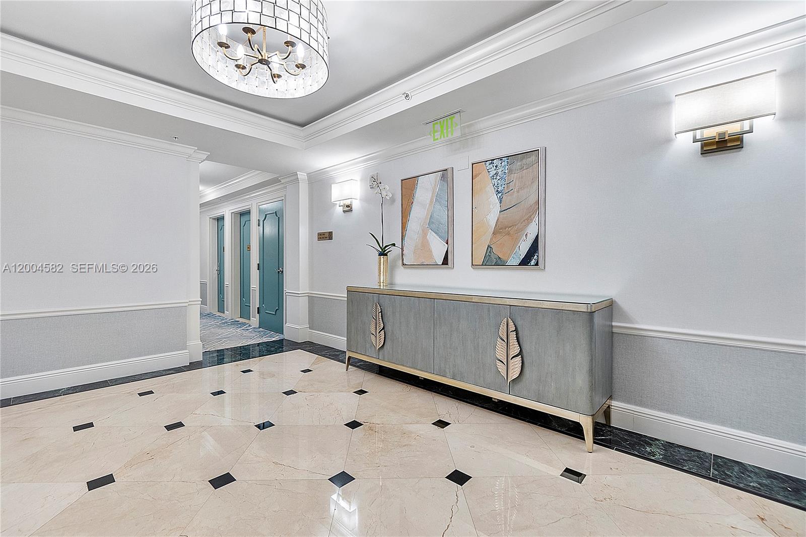 3350 Southwest 27th Avenue, Unit 1803 Miami, FL 33133 - Photo 4 of 22 a view of a hallway with entryway