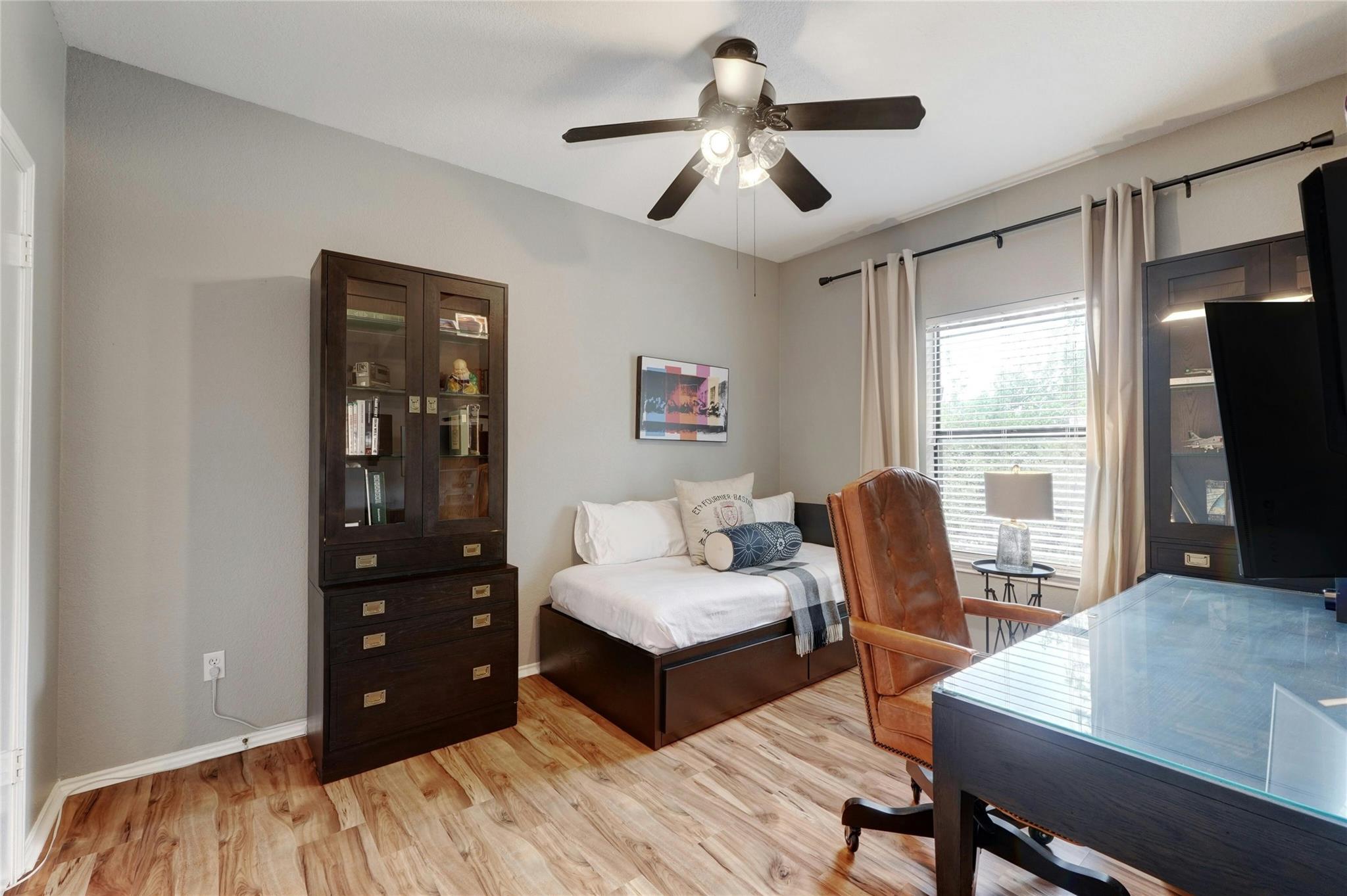 4711 Spicewood Springs Road, Unit 1201 Austin, TX 78759 - Photo 22 of 35 Secondary bedroom offers flexibility for guests or a home office