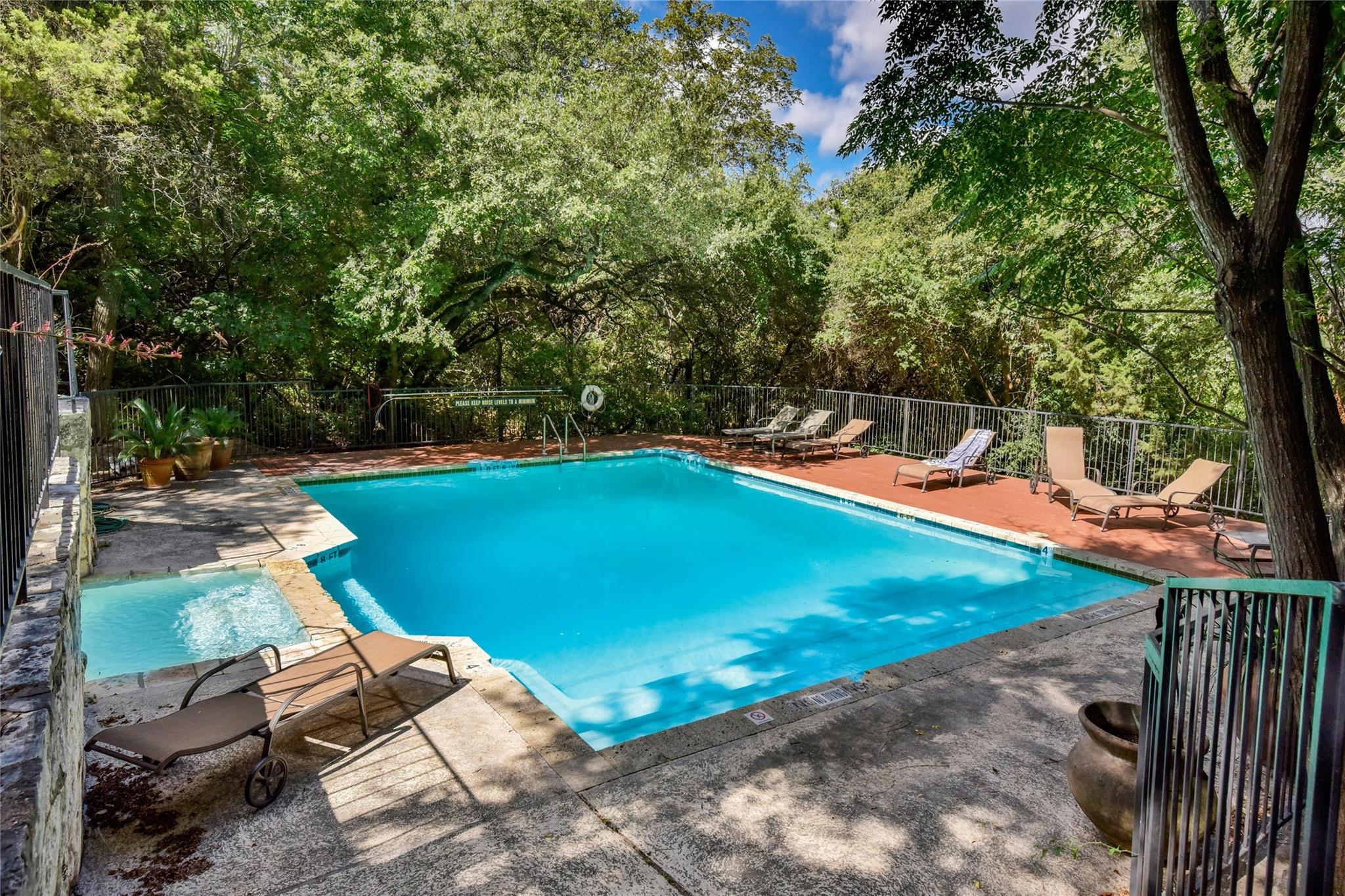 4711 Spicewood Springs Road, Unit 1201 Austin, TX 78759 - Photo 33 of 35 Lower pool for expanded entertainment