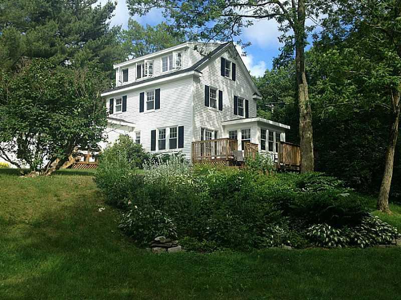 314 Middle Road Falmouth, ME 04105 - Photo 33 of 35 Back Yard. A beautiful babbling...