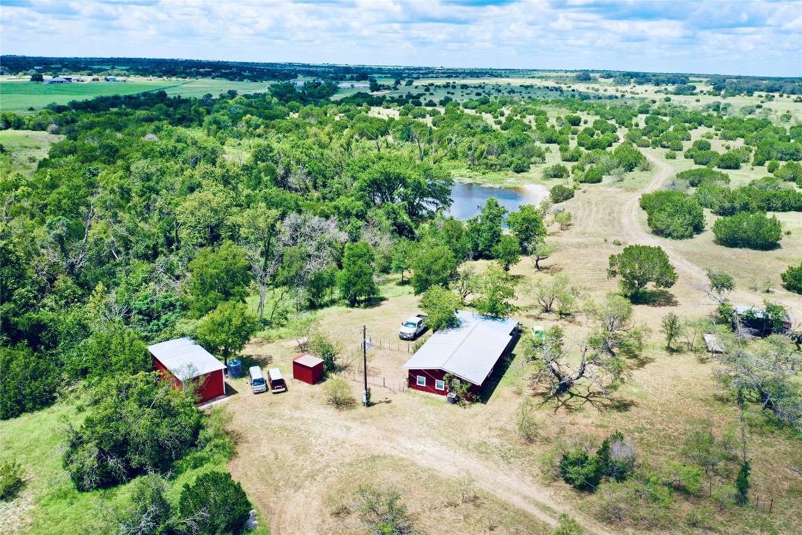 8060 County Road 210 Bertram, TX 78605 - Photo 12 of 40 Aerial view of a large body of water
