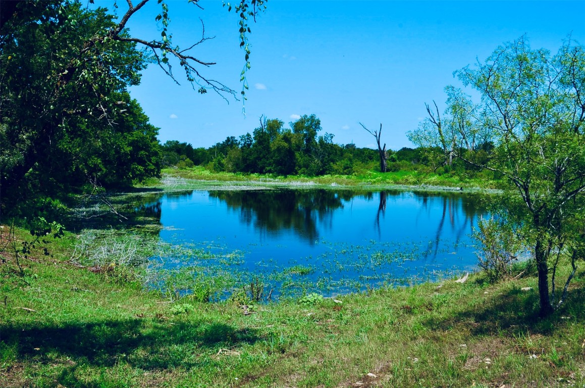 8060 County Road 210 Bertram, TX 78605 - Photo 4 of 40 Water view featuring a heavily wooded area