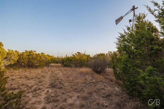 a view of open space with ocean view
