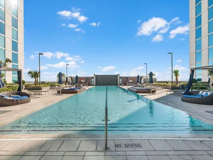 a view of an outdoor space with seating