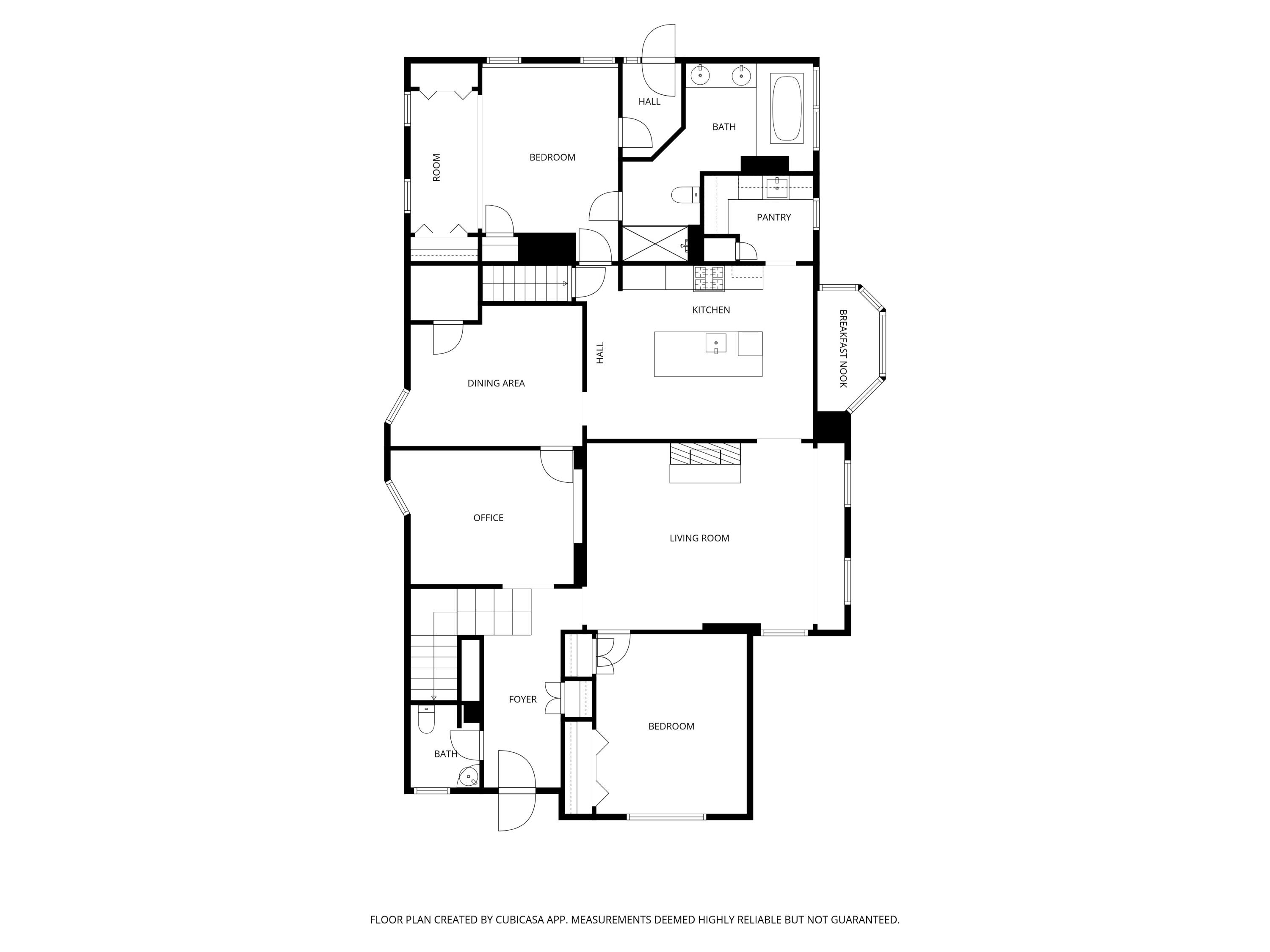 304 Paris Avenue Southeast Grand Rapids, MI 49503 - Photo 59 of 62 Main Level (Unit 1) Floor Plan