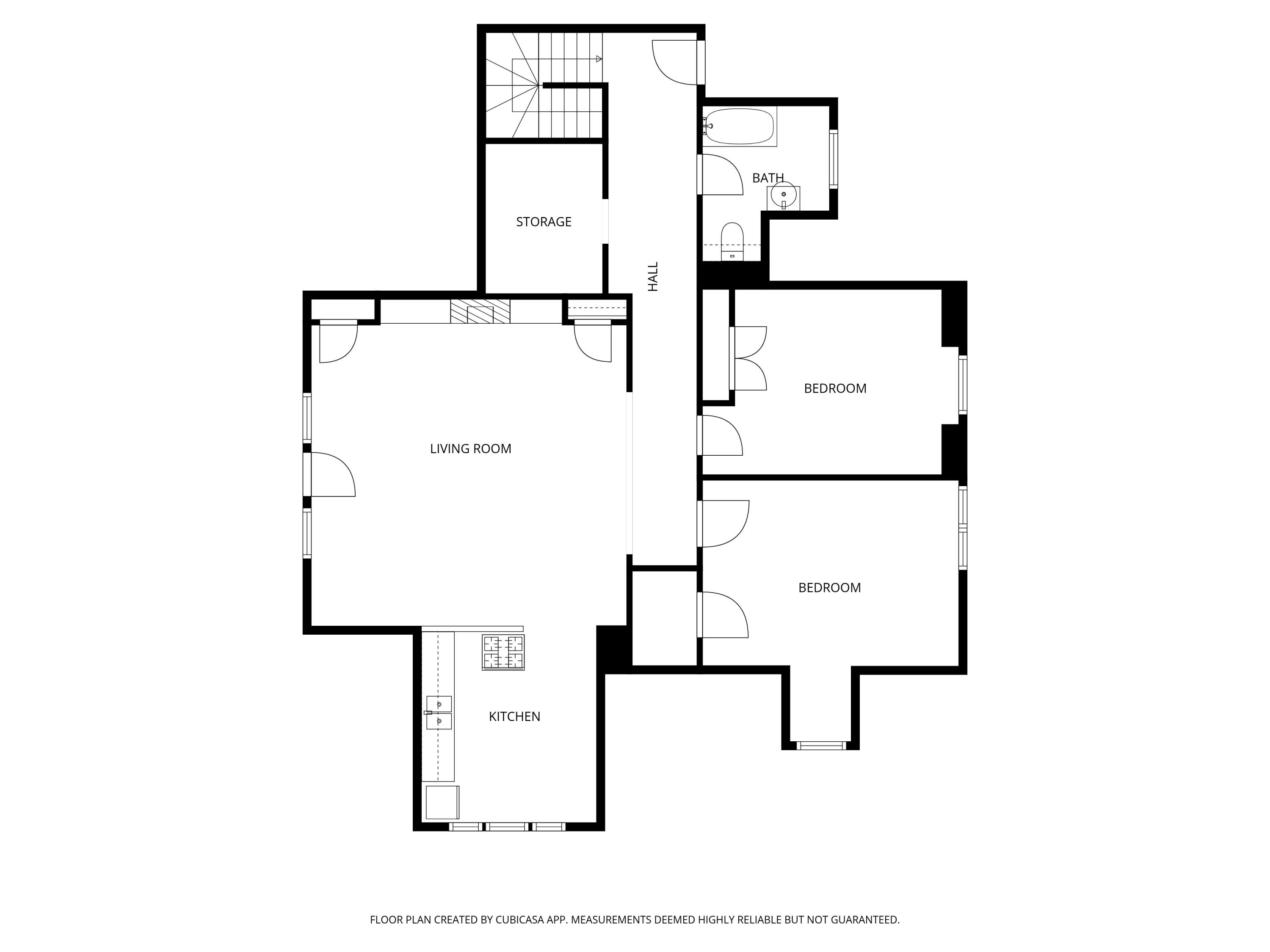 304 Paris Avenue Southeast Grand Rapids, MI 49503 - Photo 61 of 62 3rd Story (Unit 4) Floor Plan