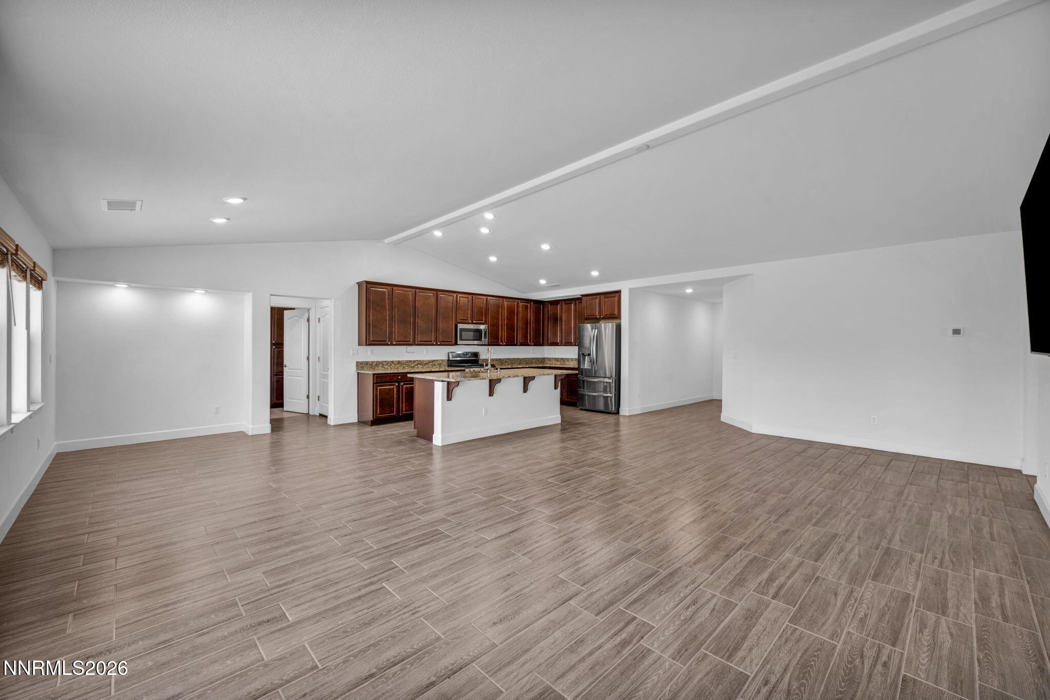 7181 Saddlehorn Road Carson City, NV 89701 - Photo 16 of 62 a view of kitchen with wooden floor