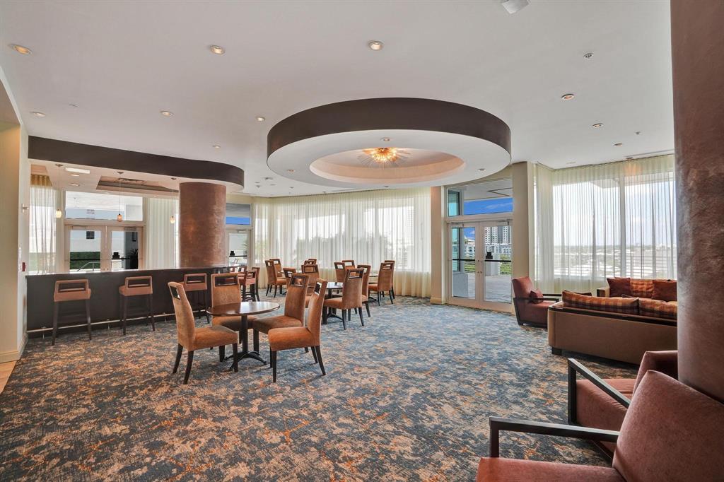 315 Northeast 3rd Avenue, Unit 1201 Fort Lauderdale, FL 33301 - Photo 35 of 49 a view of a dining room with furniture window and outside view