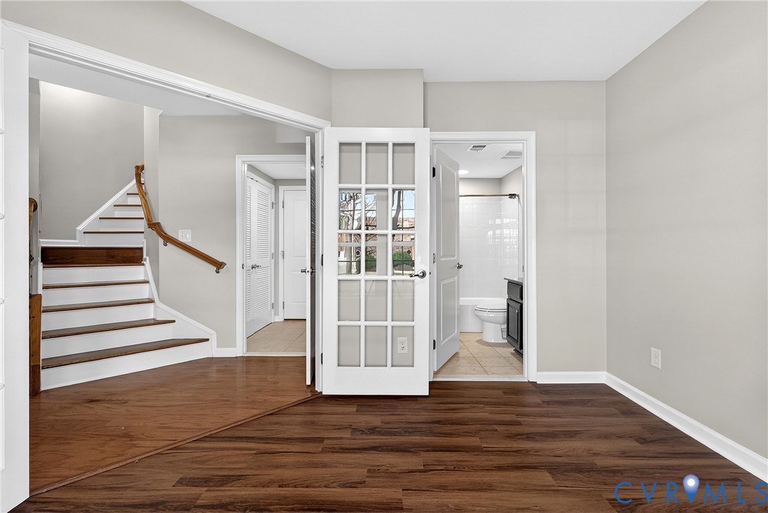 1903 Old Brick Road Glen Allen, VA 23060 - Photo 7 of 39 a view of entryway with wooden floor and stairs