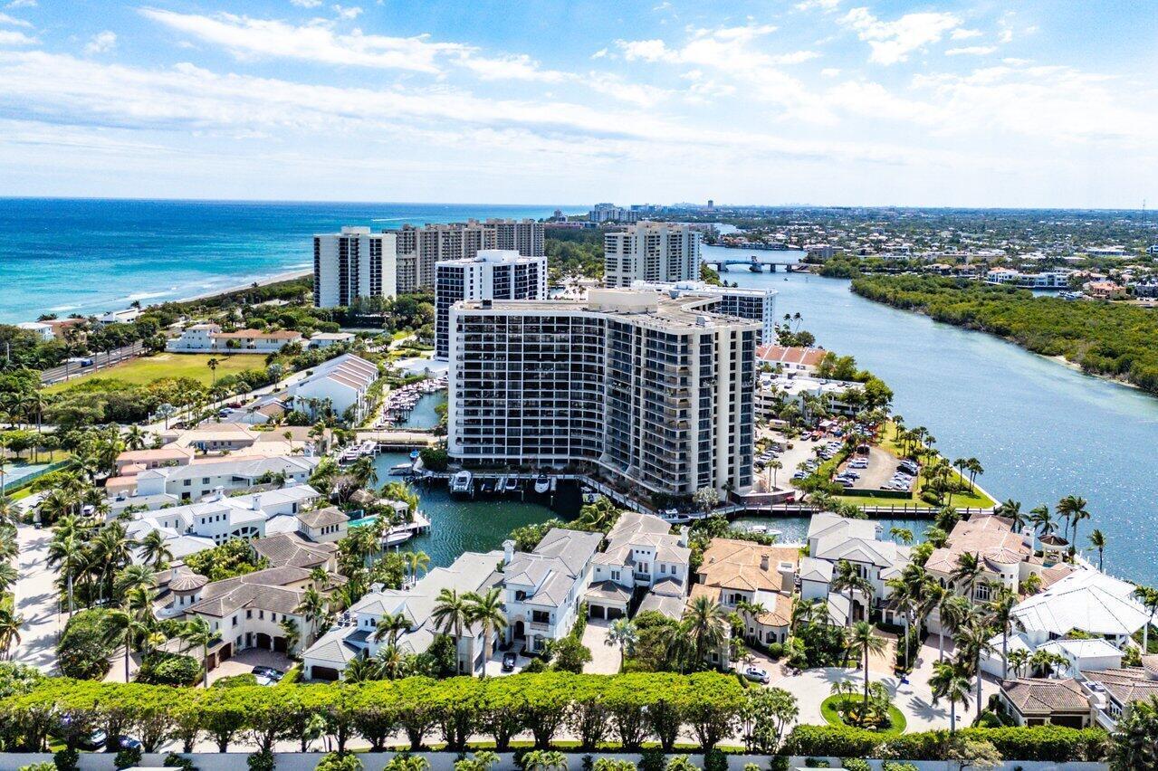 4740 South Ocean Boulevard, Unit 1515 Boca Raton, FL 33487 - Photo 31 of 56 Drone view