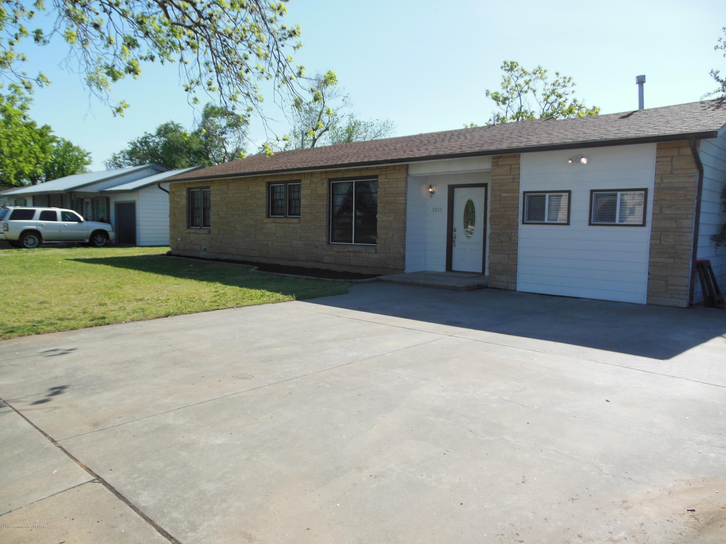 3810 Parker Street Amarillo, TX 79110 - Photo 2 of 16 Front