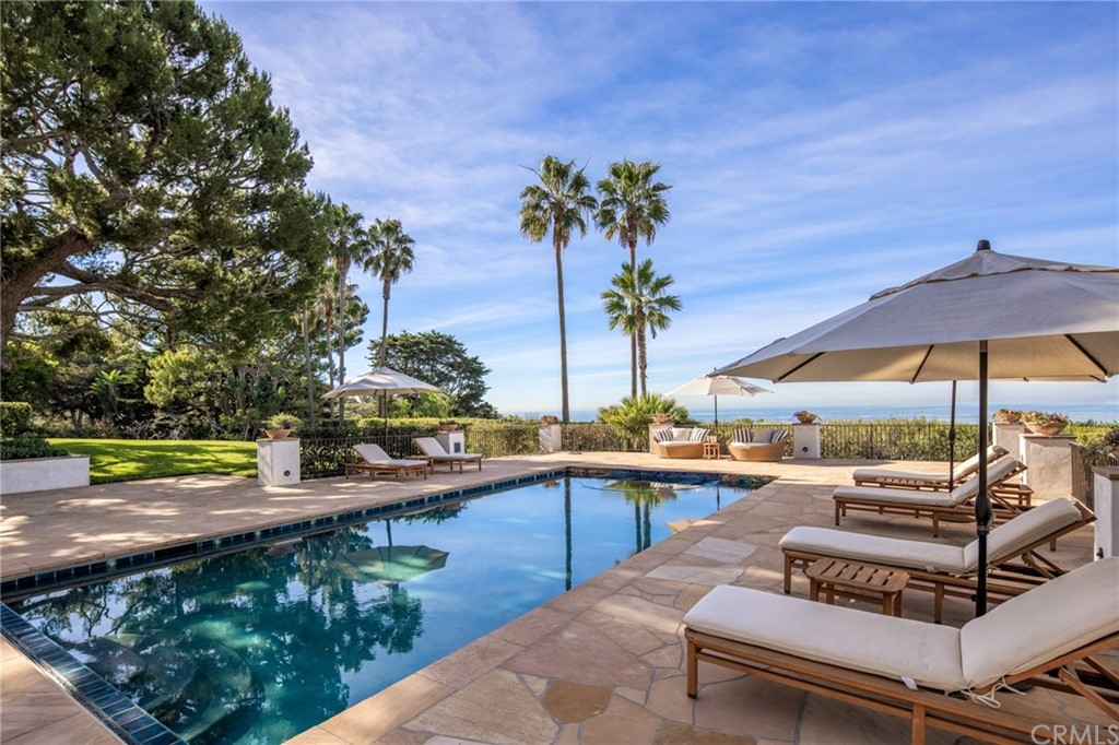 909 Vía Coronel Palos Verdes Estates, CA 90274 - Photo 46 of 59 an outdoor sitting area with furniture and wooden floor