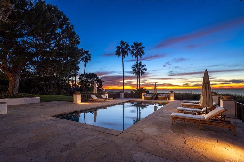 909 Vía Coronel Palos Verdes Estates, CA 90274 - Photo 50 of 59 a view of a swimming pool with a patio