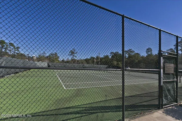 a view of a tennis court