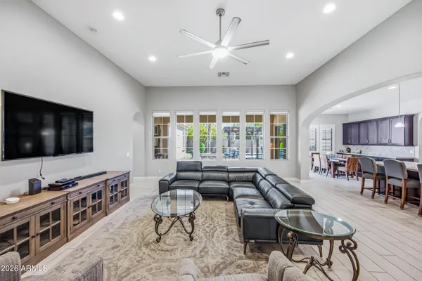 a kitchen with lots of counter top space