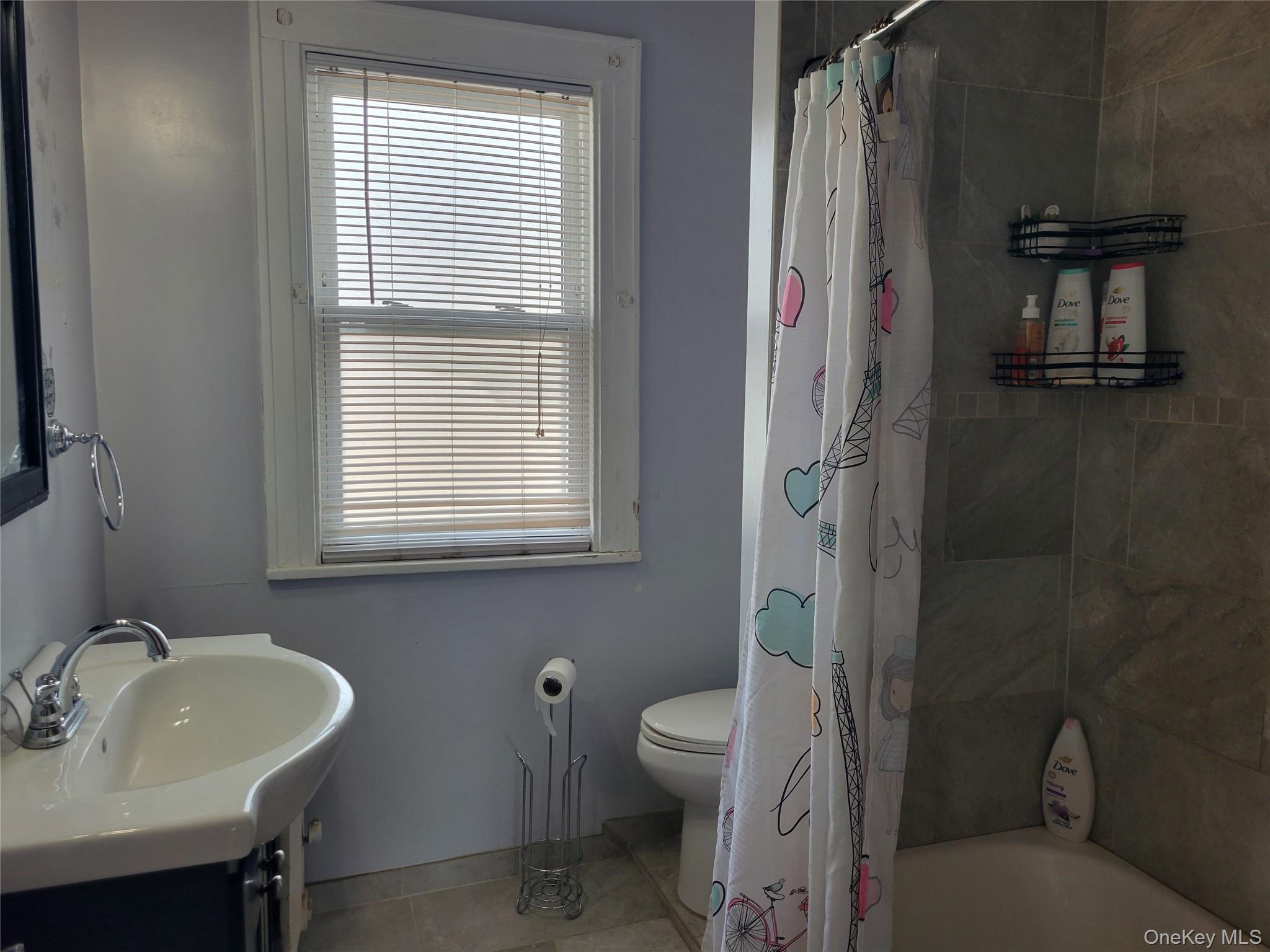 214-19 112th Road Queens, NY 11429 - Photo 9 of 19 a bathroom with a sink toilet and shower