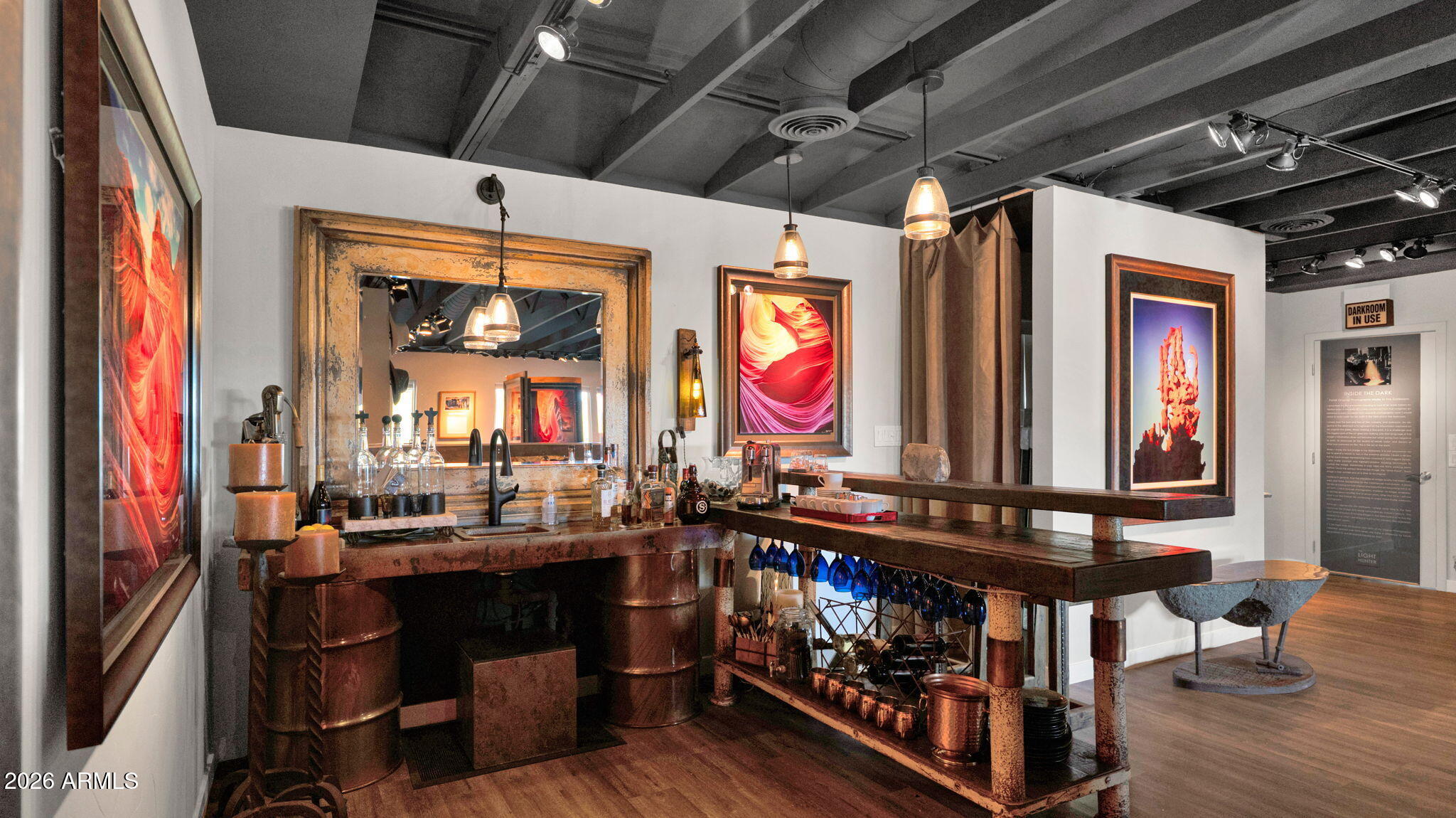 6447 East Lone Mountain Road North Cave Creek, AZ 85331 - Photo 4 of 44 Gallery/Bar area