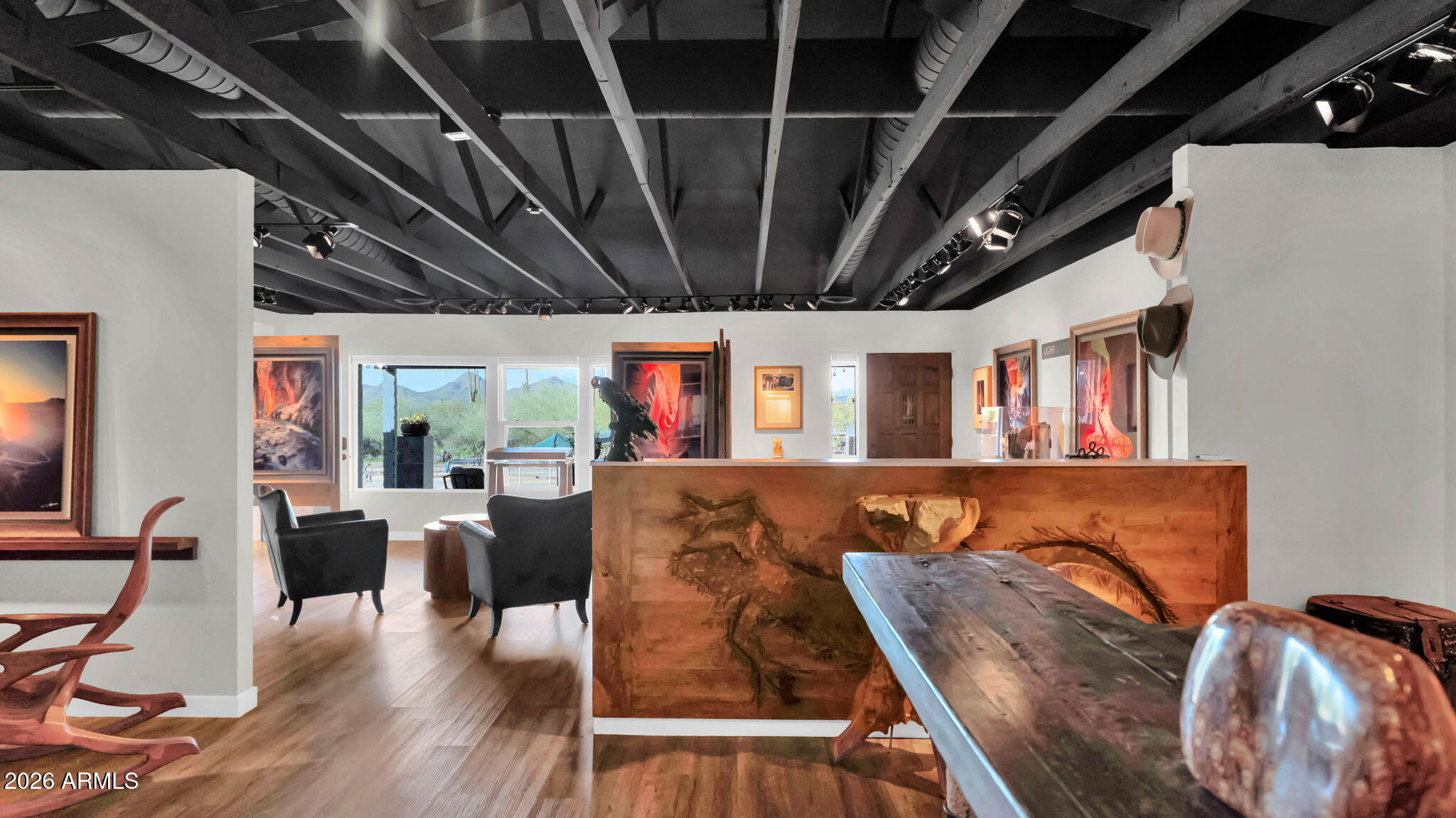 6447 East Lone Mountain Road North Cave Creek, AZ 85331 - Photo 6 of 44 Gallery/Bar area