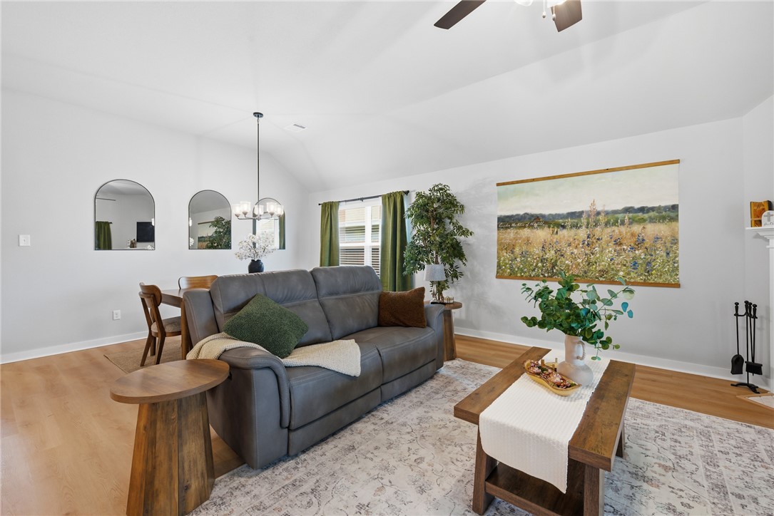 3112 Margaret Rudder Parkway Bryan, TX 77808 - Photo 6 of 24 a living room with furniture and a large window