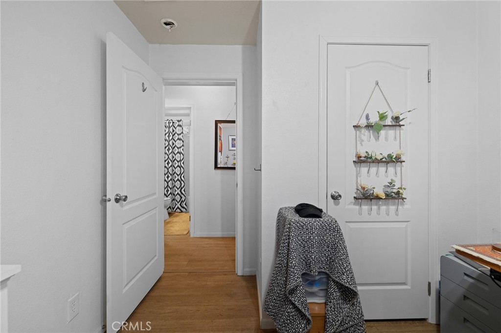 3524 East Avenue R, Unit 121 Palmdale, CA 93550 - Photo 18 of 40 a view of hallway with stairs and a closet