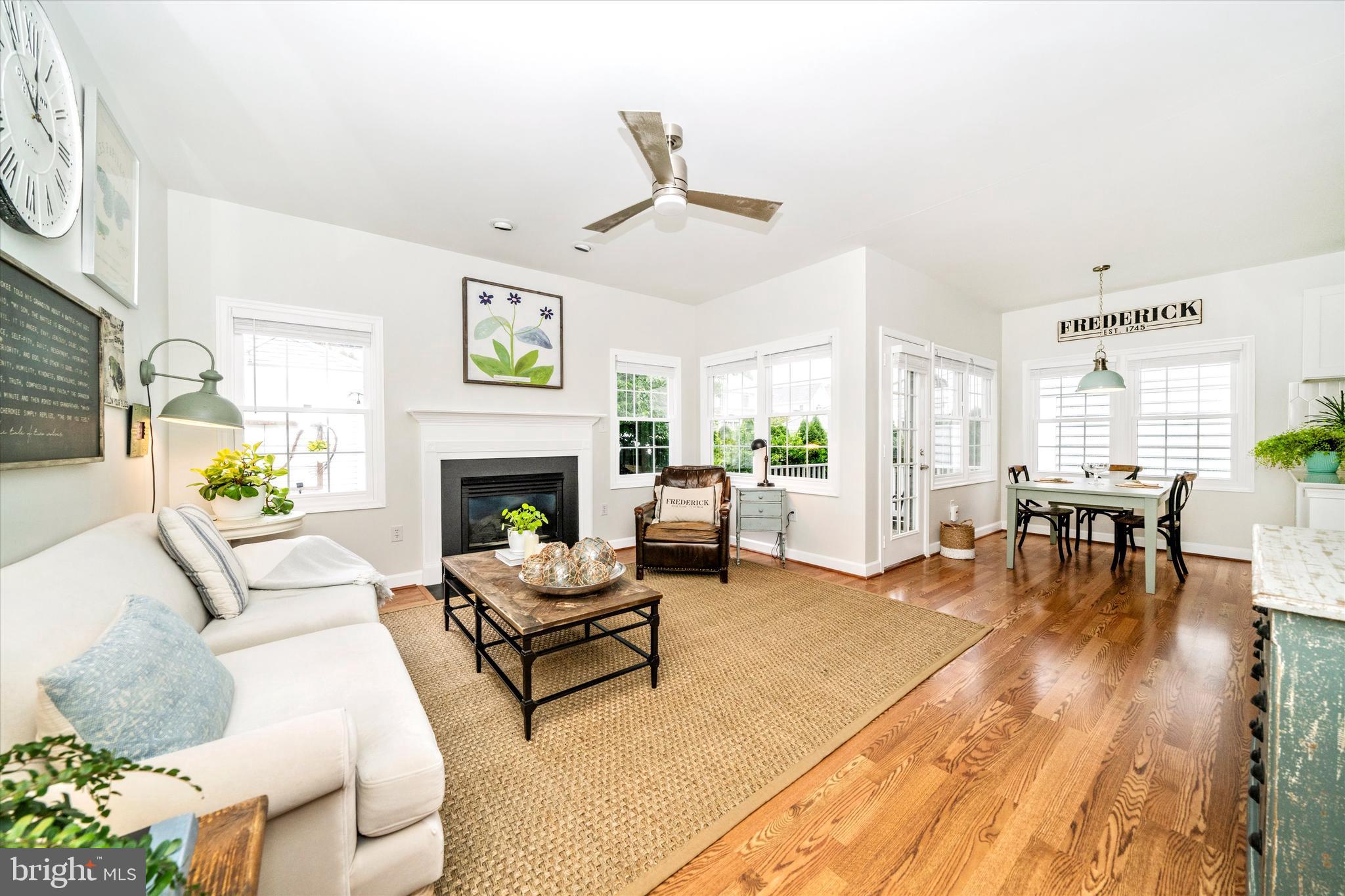 2447 Merchant Street Frederick, MD 21701 - Photo 19 of 56 Family Room with Gas Fireplace