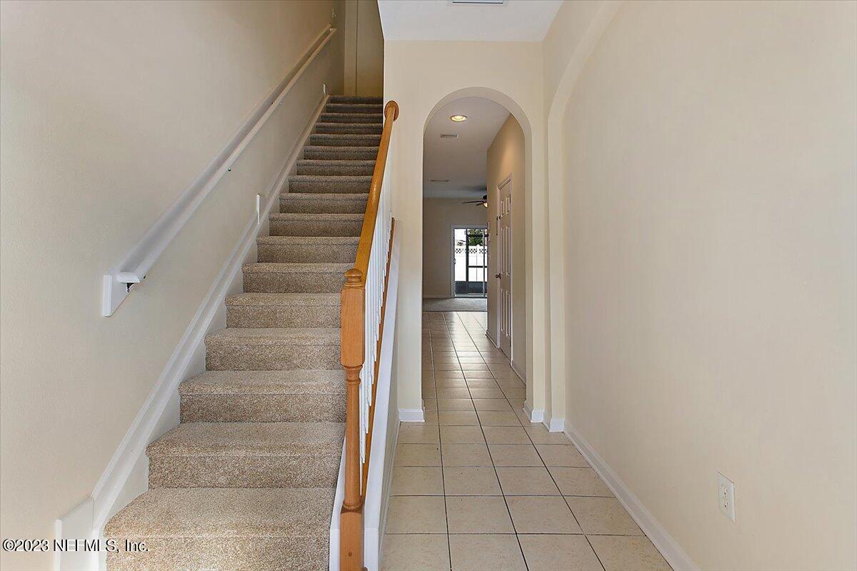 628 Crystal Way Orange Park, FL 32065 - Photo 3 of 21 a view of entryway and hall with wooden floor