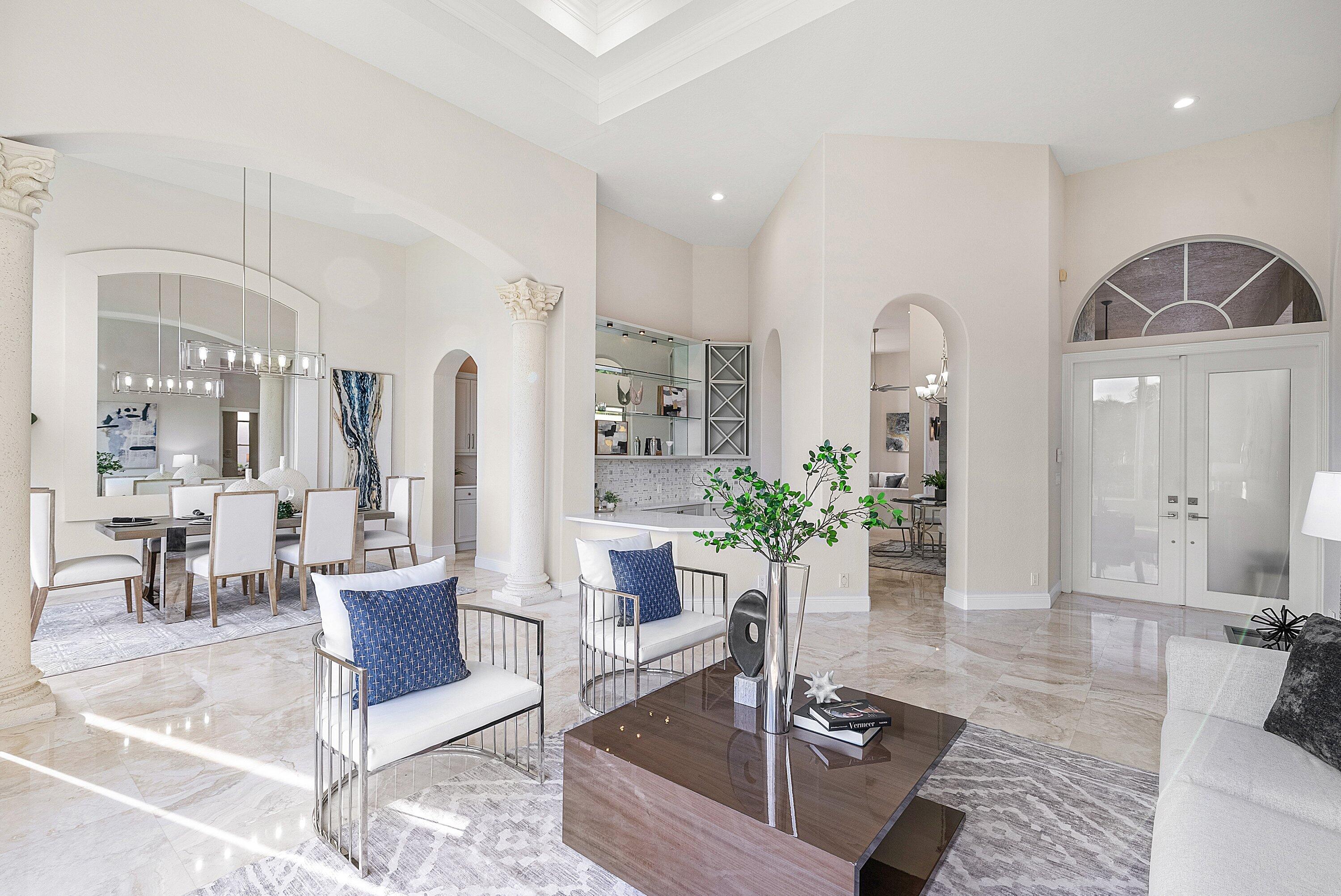 6468 Polo Pointe Way Delray Beach, FL 33484 - Photo 6 of 89 Living Room