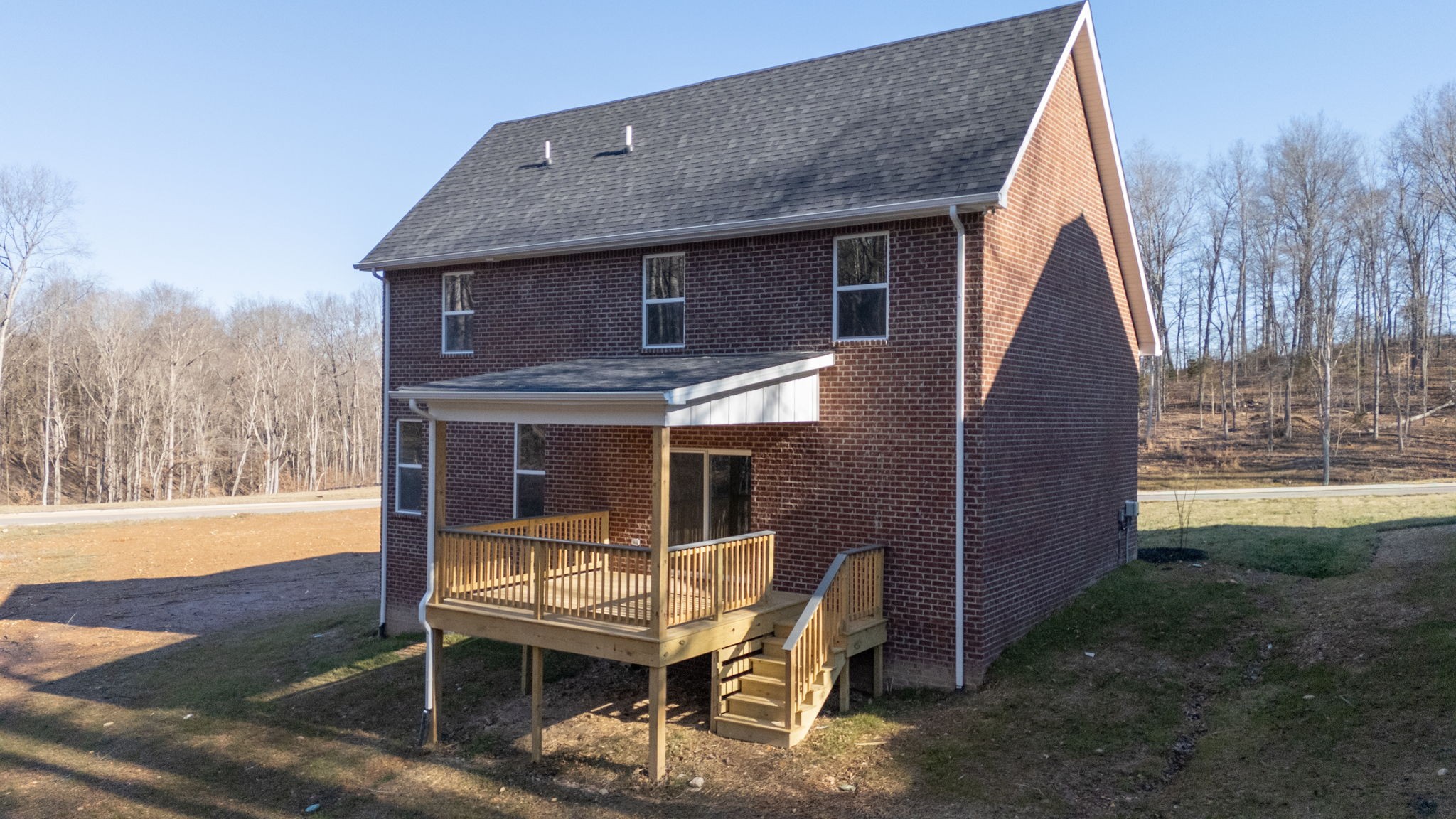 1208 Rooster Rdg Road Joelton, TN 37080 - Photo 22 of 25 a view of a house with backyard and porch