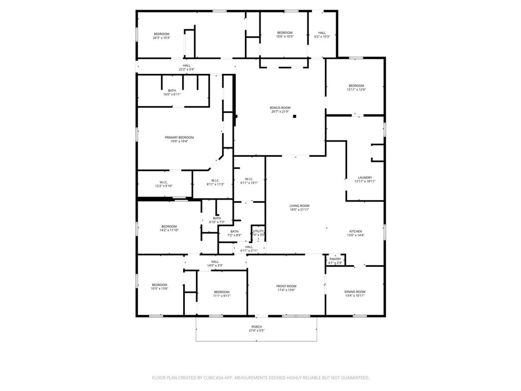 1729 Elliot Drive Canton, TX 75103 - Photo 40 of 40 View of home floor plan