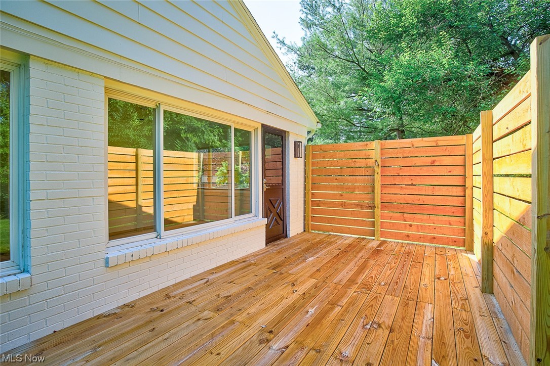 969 Mayfair Road Akron, OH 44303 - Photo 15 of 35 Side Deck off of Flex Space