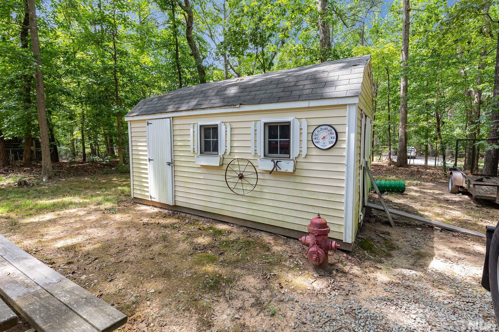5609 Roslyn Road Durham, NC 27712 - Photo 28 of 31 a view of a house with a yard