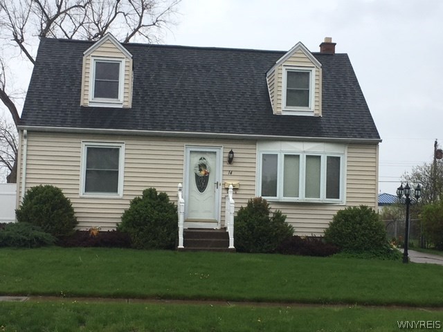14 Applewood Road Cheektowaga, NY 14225 - Photo 1 of 1 Cream Puff Cape Cod.