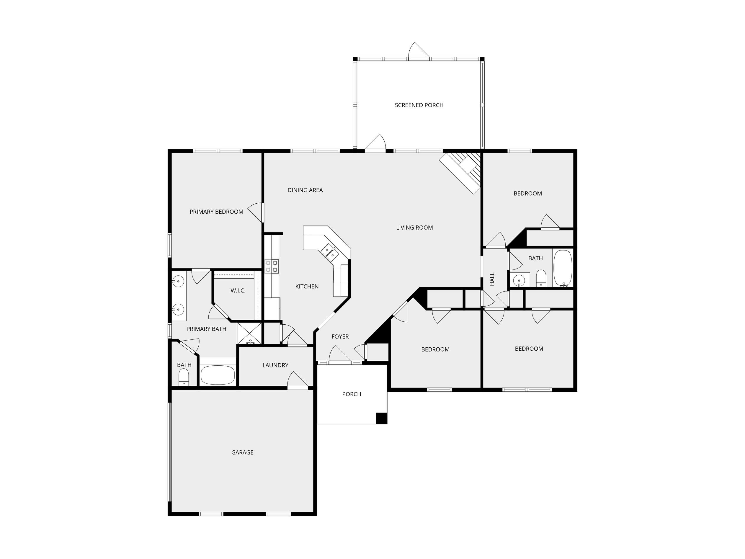 306 Monteith Oaks Drive Foley, AL 36535 - Photo 38 of 38 View of room layout