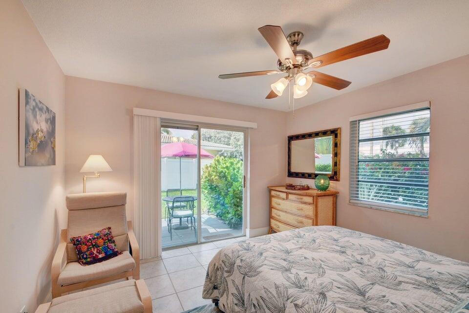 5505 North Ocean Boulevard, Unit 2104 Ocean Ridge, FL 33435 - Photo 13 of 30 Patio and bedroom