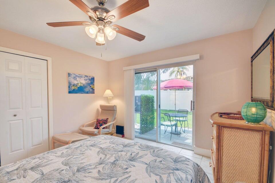 5505 North Ocean Boulevard, Unit 2104 Ocean Ridge, FL 33435 - Photo 15 of 30 Bedroom and patio 1