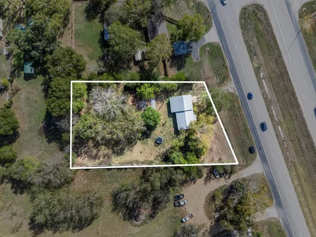 view of outdoor space with wooden floor and lake view