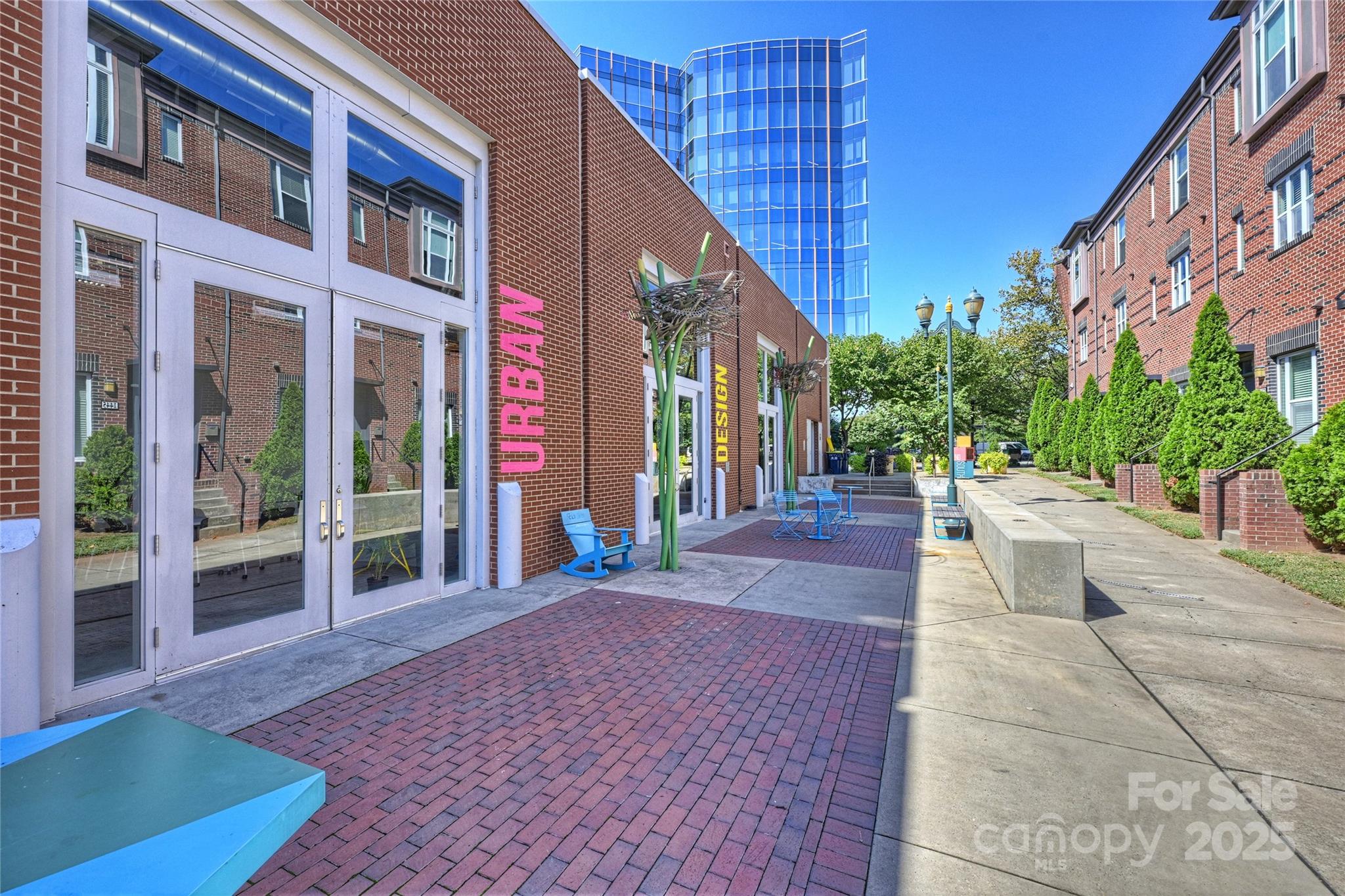 1425 Camden Road Charlotte, NC 28203 - Photo 36 of 37 a view of a building with a yard