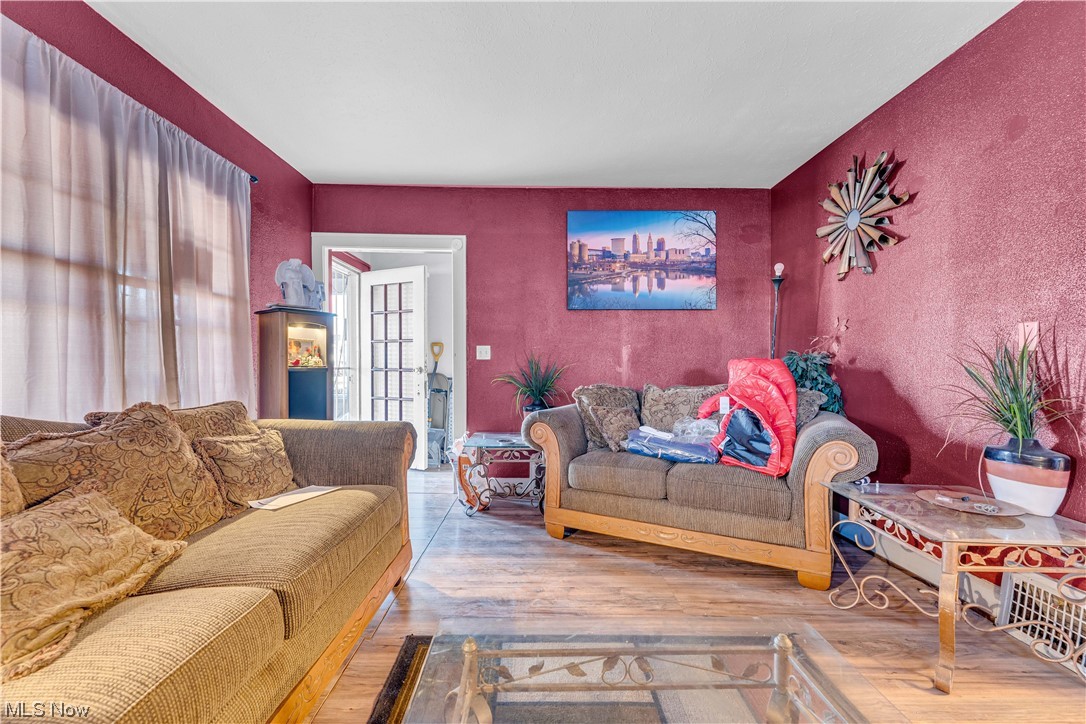 3550 Bosworth Road Cleveland, OH 44111 - Photo 25 of 43 Living room with light hardwood / wood-style floors