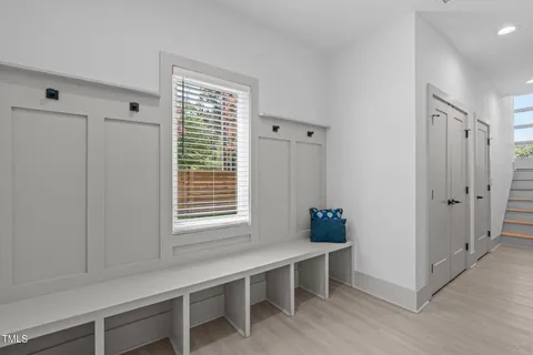 a room with window and wooden floor