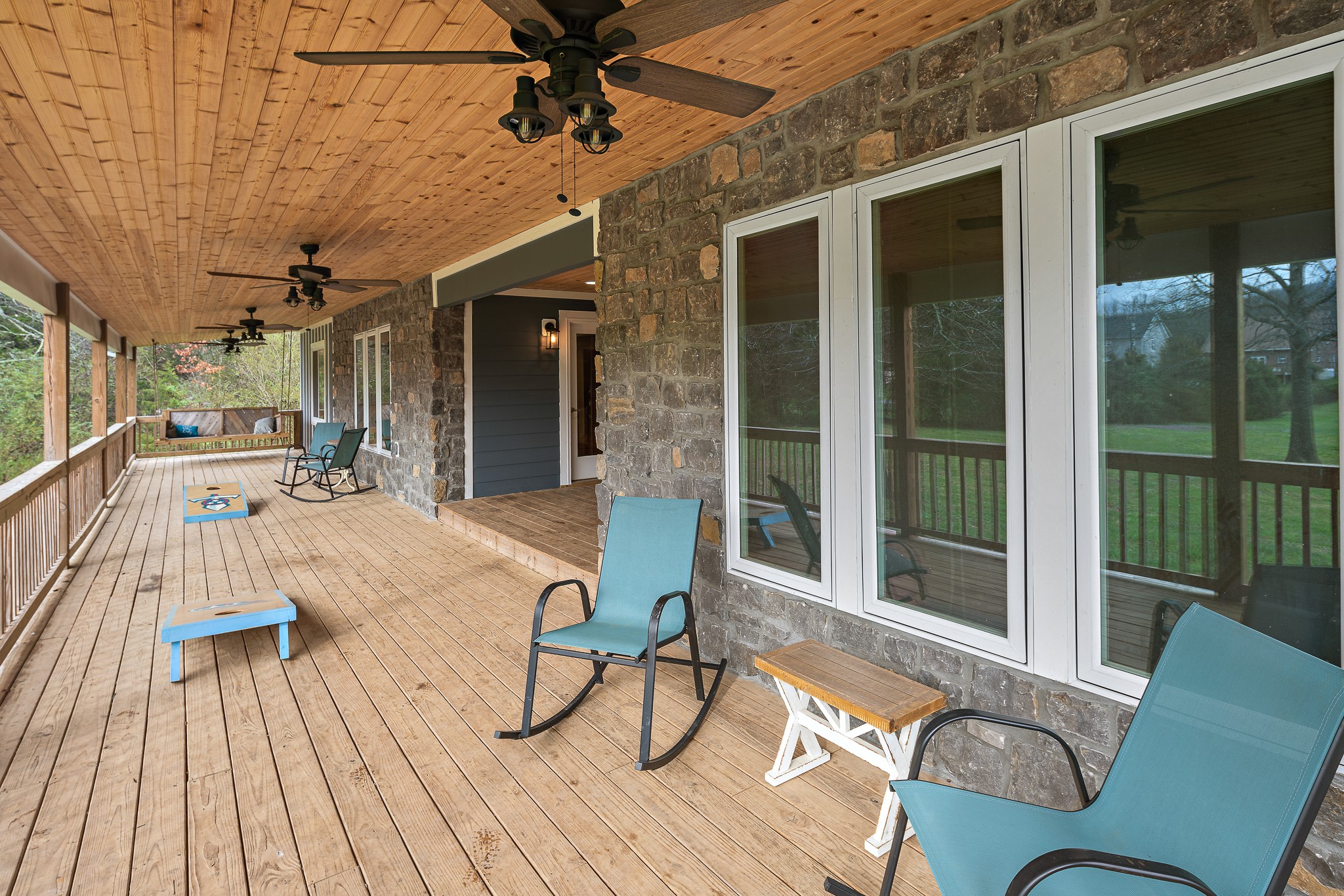 13577 Versailles Road Rockvale, TN 37153 - Photo 40 of 50 a swimming pool with outdoor seating and yard