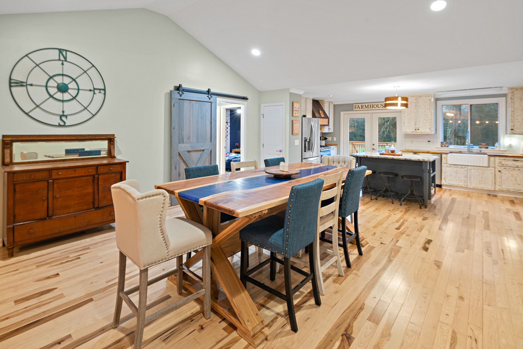 13577 Versailles Road Rockvale, TN 37153 - Photo 8 of 50 a view of a dining room with furniture window and wooden floor