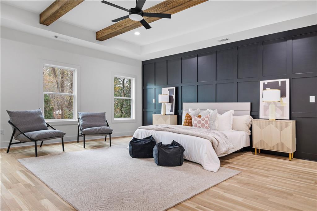 515 Chevelle Lane Decatur, GA 30030 - Photo 21 of 39 a bedroom with furniture and a window