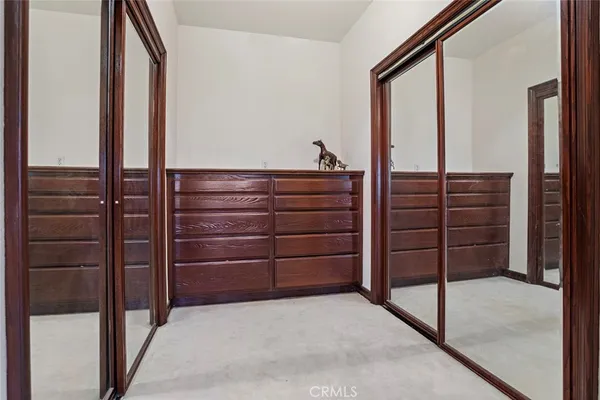 a view of closet area