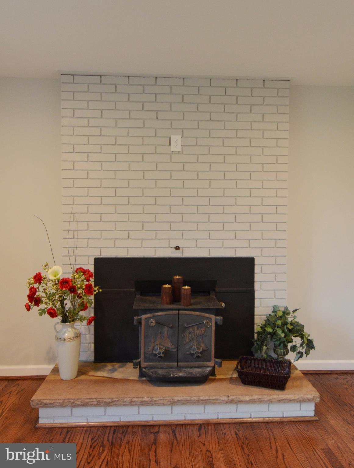 5229 Braddock Road Woodbine, MD 21797 - Photo 10 of 30 Fireplace has woodstove insert & flue liner !